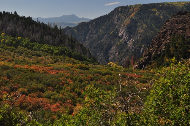 View from Hermit's Rest on Highway 92